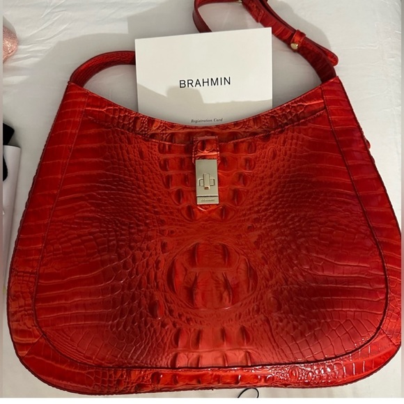 Brahmin Flame Handbags - Brahmin Flame hand bag